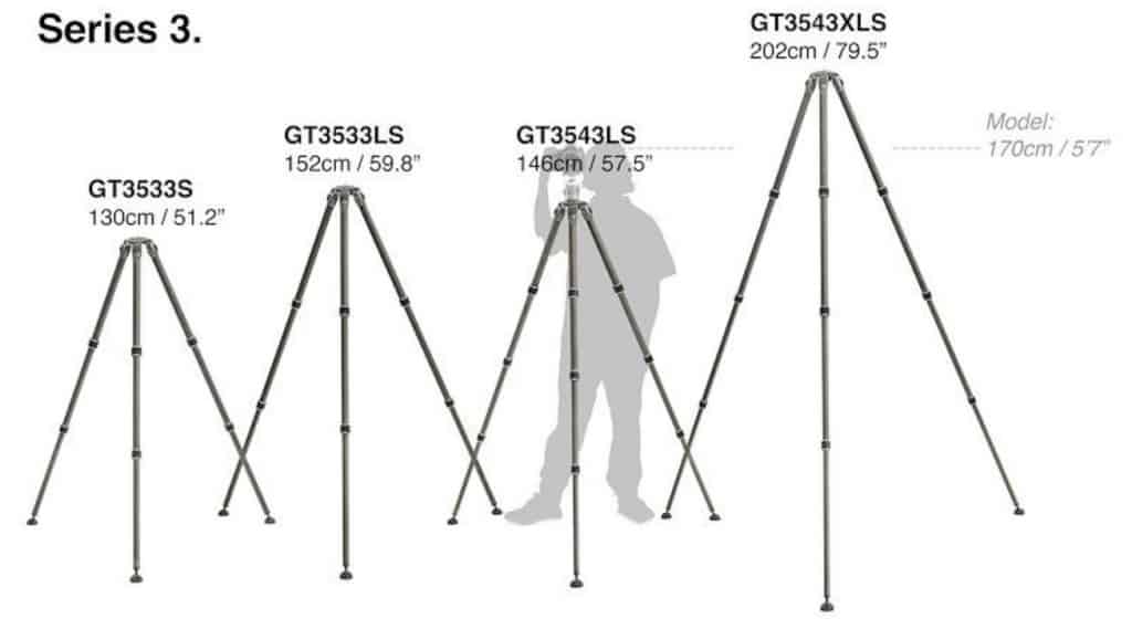 Gitzo series 3 tripods