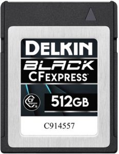 Delkin Black 512GB CFexpress Card