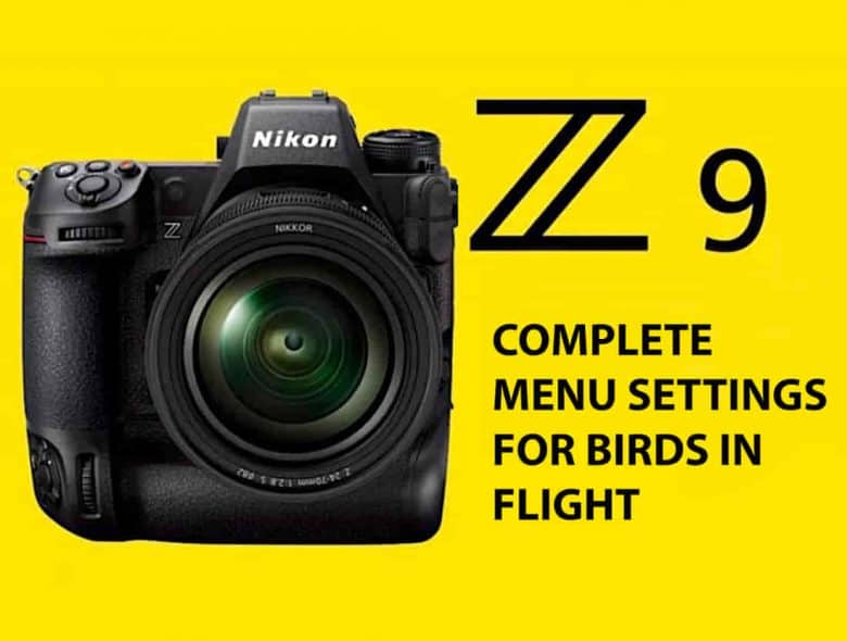 Nikon Z9 | Menu Settings Guide For Birds In Flight - Cool Wildlife