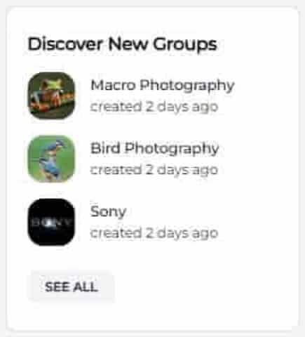 Discover New Groups