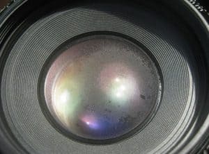 Condensation on Lens