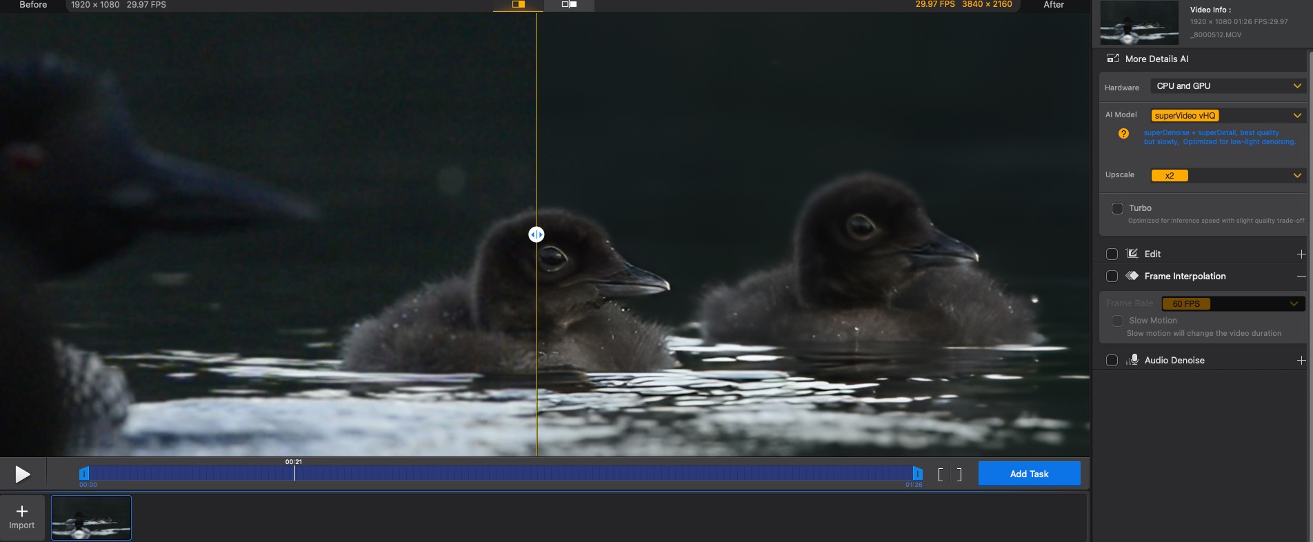 Aiarty Video Enhancer Upscaler