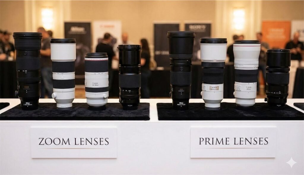 prime vs zoom lenses image